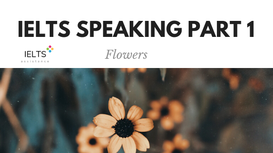ieltsassistance.co.uk IELTS Speaking Part 1 Topic Flowers