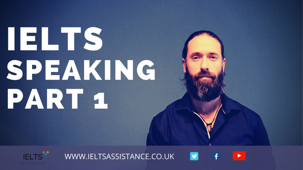 IELTS Speaking Part 1 cue card