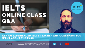 IELTS Online Zoom Class Q&A