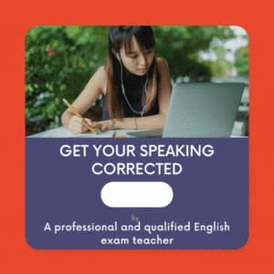 IELTSassistance Speaking correction promo
