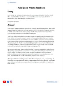 Basic Writing Correction Task 2 1