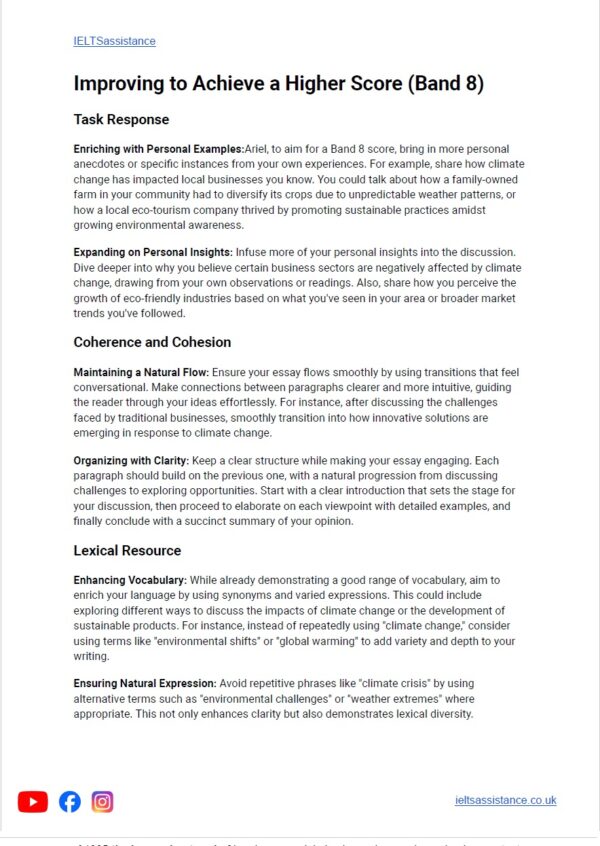 IELTS FULL Writing Correction Task 2 4
