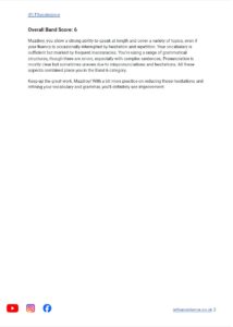 IELTS SPEAKING MOCK EXAM correction 2