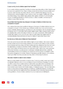 IELTS SPEAKING MOCK EXAM correction 9